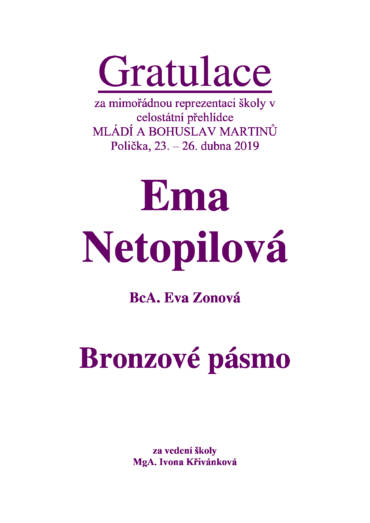 Mládí a Bohuslav Martinů Polička