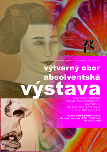 Absolventská výstava výtvarného oboru