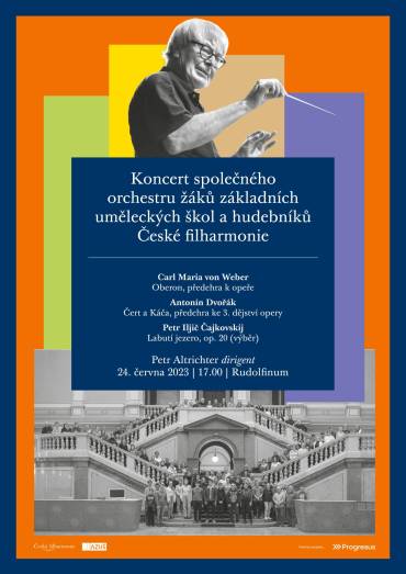 Koncert společného orchestru žáků základních uměleckých škol a hudebníků České filharmonie