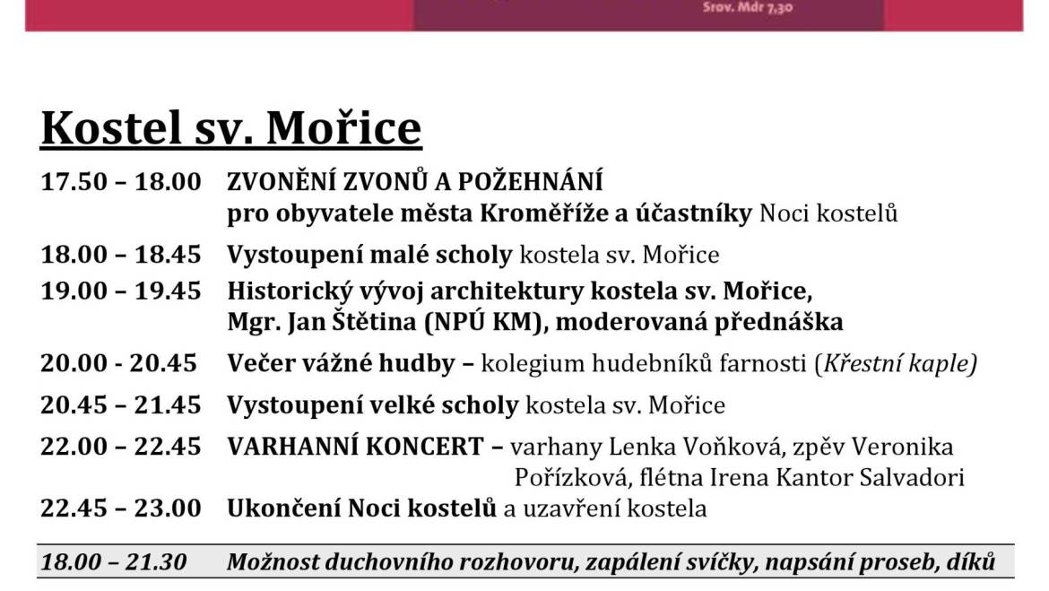 Noc kostelů