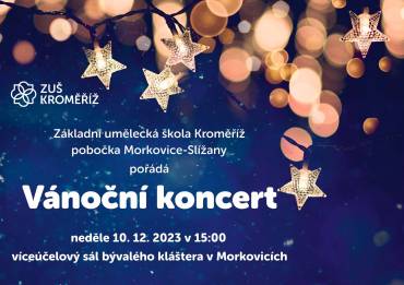 Vánoční koncert – pobočka Morkovice-Slížany