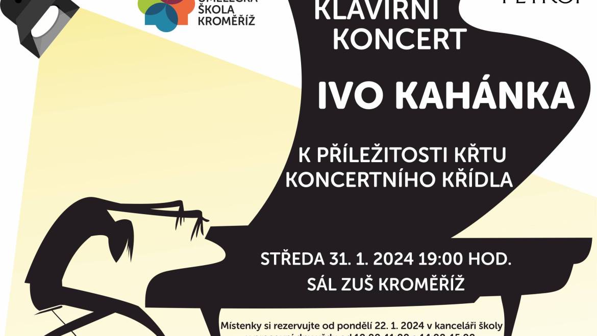 Klavírní koncert Ivo Kahánka
