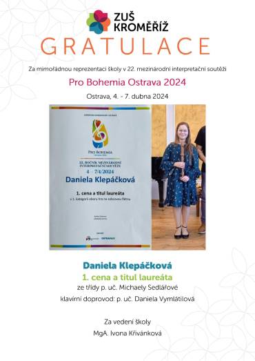 Mezinárodní interpretační soutěž PRO BOHEMIA OSTRAVA