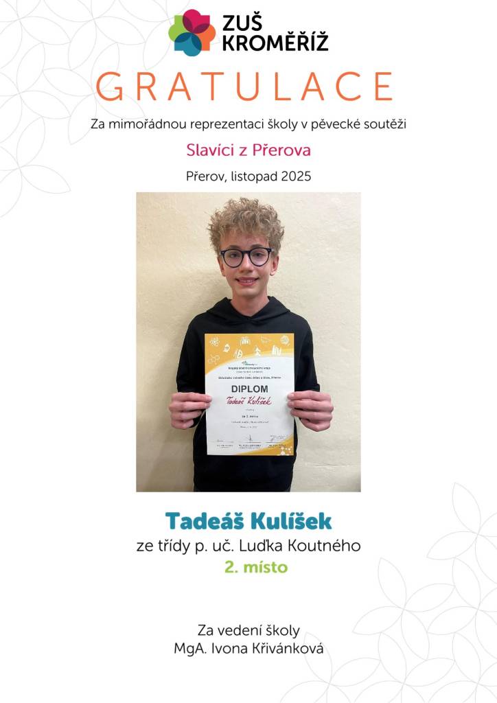 Pěvecká soutěž Slavíci z Přerova