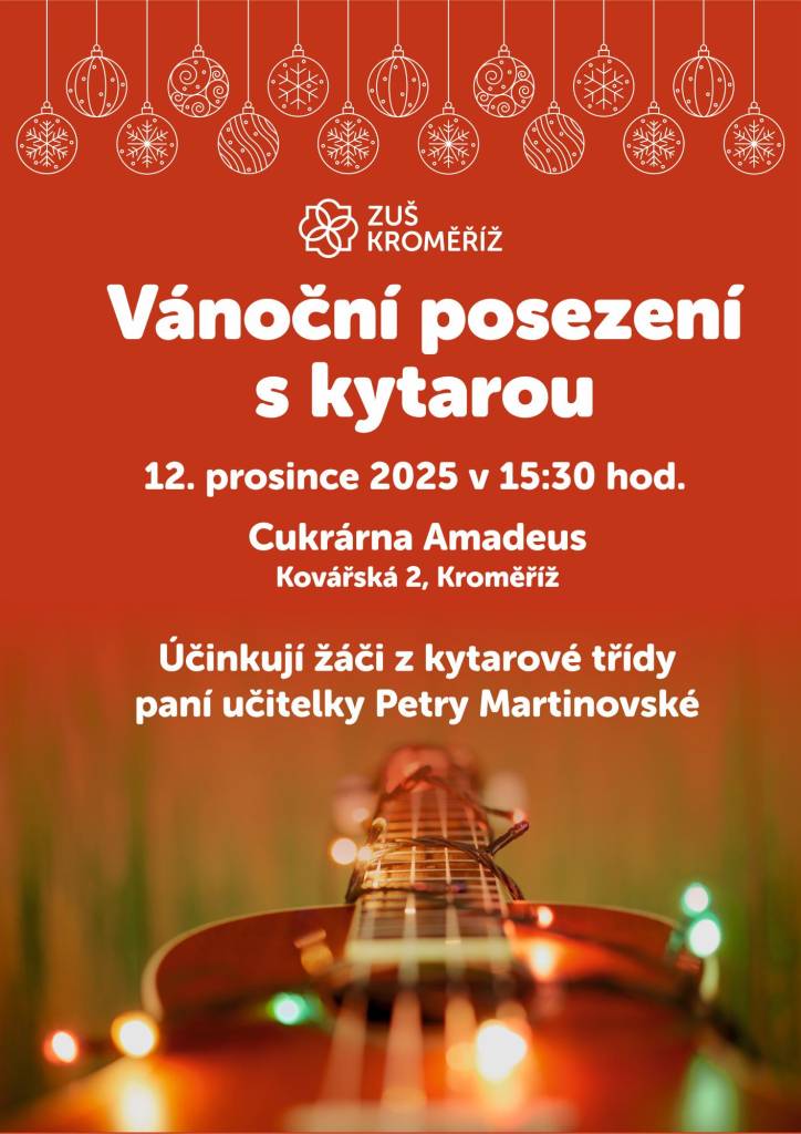 Vánoční posezení s kytarou