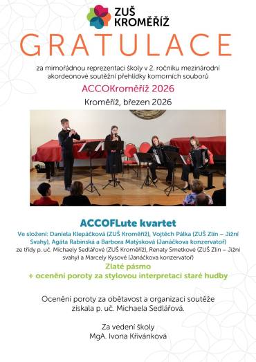 ACCOKroměříž 2026