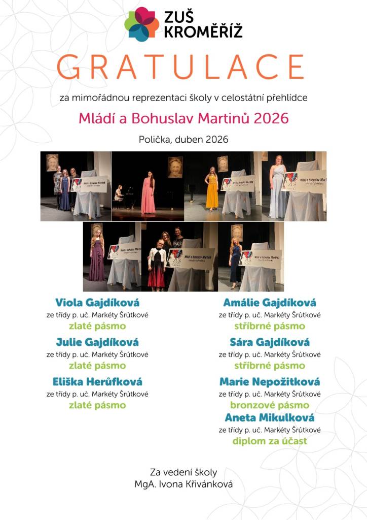 Mládí a Bohuslav Martinů