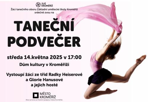 Taneční podvečer 14. 5. 2025