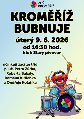 Kroměříž bubnuje 9. 6. 2026