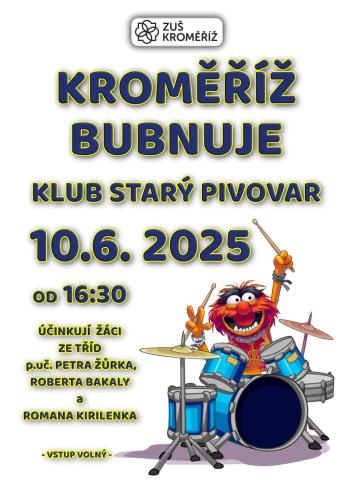 Kroměříž bubnuje 10. 6. 2025